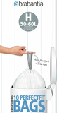 Пакет пластиковый 50/60л 10шт, артикул 246784, производитель - Brabantia