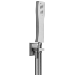 Gessi Mimi 31223#031 Душевой комплект: вывод воды на 1/2”, держатель и ручной душ, цвет: хром фото