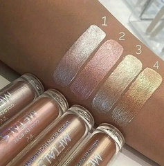 Golden Rose Хайлайтер для макияжа лица тон 02 METALS Liquid Glow Highlighter