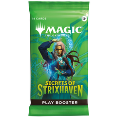 Play-бустер Magic: The Gathering (MTG) - Secrets of Strixhaven (на английском)