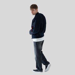 Бомбер Alpha Industries MA-1 Replica Blue (Синий)