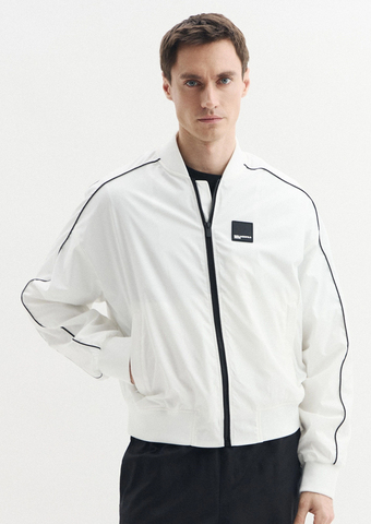 Бомбер KARL LAGERFELD JEANS Light Track Bomber