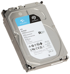 Жесткий диск HDD Seagate SATA3 8Tb SkyHawk 5400 256Mb (replacement ST8000VE001, ST8000VX009)