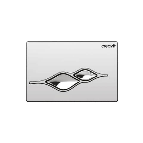 Creavit Ufo GP1004.00 Кнопка для инсталляции, цвет: хром