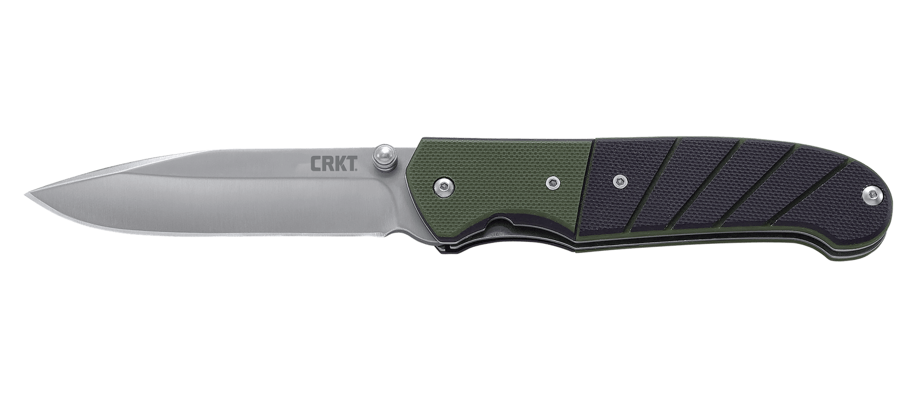 Полуавтоматический складной нож Ignitor, CRKT 6850, сталь 8Cr14MoV Satin, рукоять стеклотекстолит G10