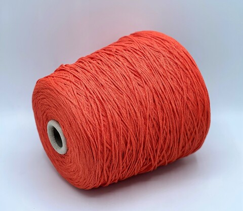 Millefili (пр.Италия),art-Tulle 250м/100гр,84% Вискоза 16% Полиамид, цвет-Оранжевый. арт.19256