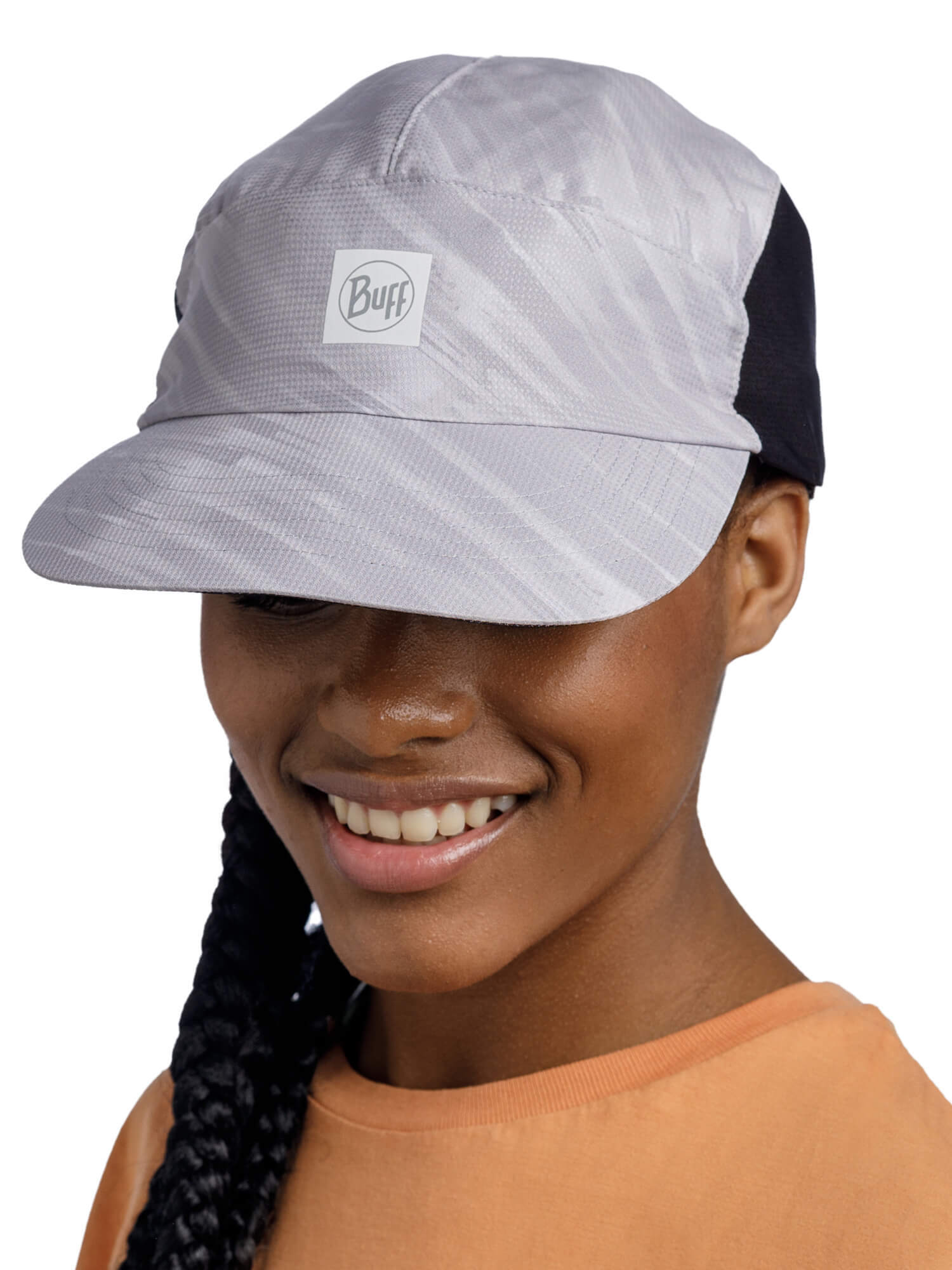 Бейсболка Buff Speed Cap Jaru Light Grey - 3