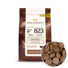Шоколад молочный Barry Callebaut в галетах 200 гр
