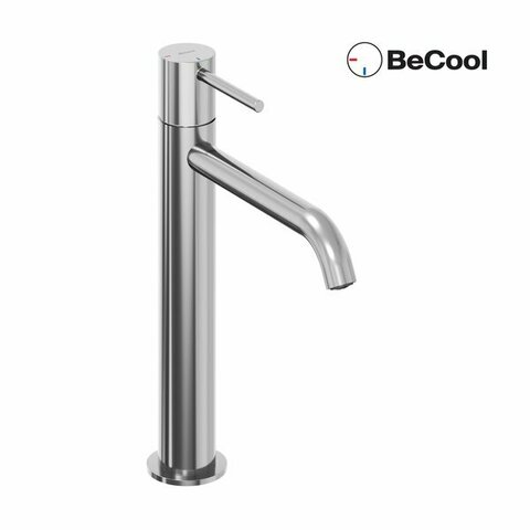 Ravak X070399 Смеситель для умывальника без донного клапана 250 мм ES 014.01CR Be Cool ХРОМ