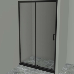BelBagno Uno UNO-195-BF-1-120-C-NERO Душевой уголок, цвет: чёрный фото