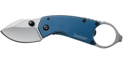 Фото Складной нож Kershaw Antic, сталь 8Cr13MoV, рукоять нержавеющая сталь, синий