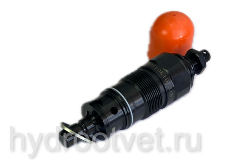 Фото DBDS10K1X/25 - Предохранительный клапан прямого управления Ду10, давление регулировки до 25 бар, тип монтажа - встраиваемый, элемент регулировки S = винт
