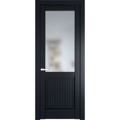Межкомнатная дверь эмаль Profil Doors 3.2.2PM нэви блу остеклённая