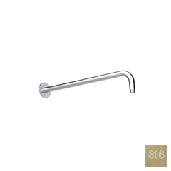 Almar Round E021103.HB316 Кронштейн для верхнего душа наст. 45 см, цвет: 316 PVD brushed high brass фото
