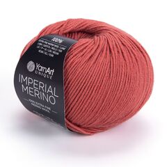 Пряжа YarnАrt "Imperial Merino", 100% шерсть, т.коралл