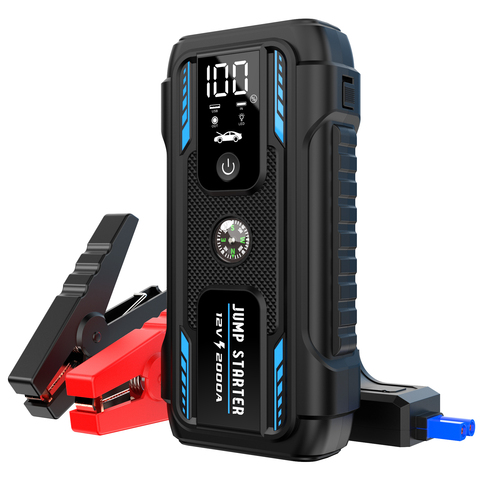 Пуско-зарядное устройство (jump starter) QY18 (24000mAh, 2000A)