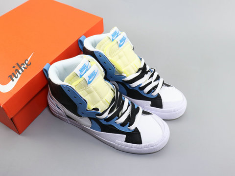 Sacai x Nike Blazer Mid 'Black/University Blue' 