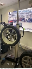 MW-85, Подкатной подъемник колес, г/п 85 кг (Китай)