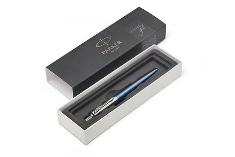 Ручка шариковая гелевая Parker Jotter Core K65, Waterloo Blue CT (2020650)