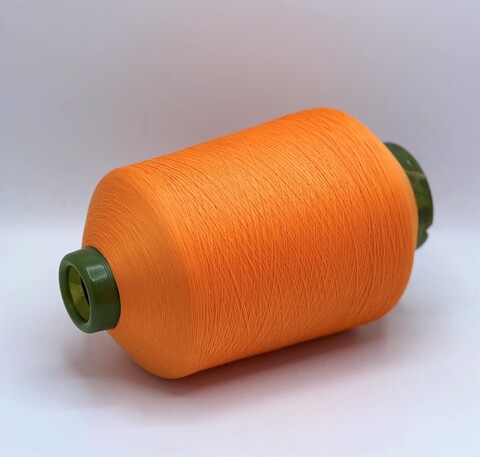 Kyoritsu (пр.Япония),art-Angel yarn 1/60 6000м/100гр,100%Полиамид(Эластан),цвет-Оранжевый арт.20587