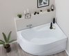 Aquanet Graciosa 203941 Ванна 150x90 R, цвет: белый