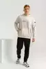 Мужская спортивная толстовка Anta Cross-Training Sweet Hoodie серая - 4