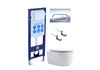 Aquatek SET ЕВРОПА New-INS17-043 4в1 SET ЕВРОПА New-INS17-043 4в1(рама Aquatek INS-0000017 +крепление KKI-0000002 +кнопка KDI-0000043 +унитаз AQ1106L-00 +тонкое сиденье с механиз)