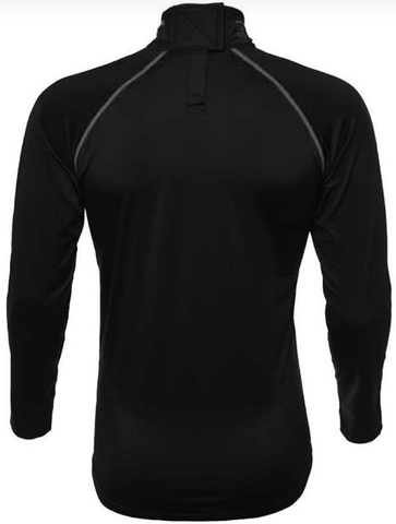Верх компресс. с длин.рукавами CCM NECK GUARD LS TOP SR S черн
