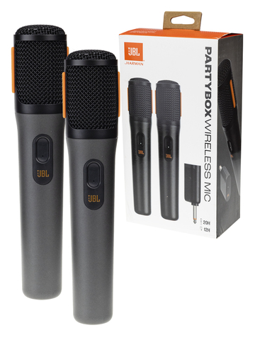 Беспроводной микрофон JBL PartyBox Wireless Mic (2 шт)