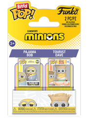 Funko Bitty POP! Minions: Pajama Bob & Tourist Dave