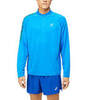 Asics Icon Ls 1/2 Zip футболка с длинным рукавом мужская голубая - 1
