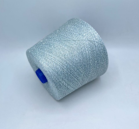 Botto Juseppe(пр.Италия),art-3214 2000м/100гр. 35%Меринос 65%Шелк , цвет-Молочно-голубой арт.28195