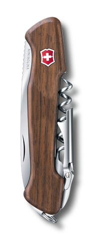 Нож складной Victorinox Wine Master, 130 mm, 6 функций, ореховое дерево
