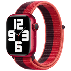 Ремешок Apple 45 mm (PRODUCT)RED Sport Loop - Regular