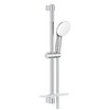 GROHE Tempesta 27927003 Душевой гарнитур, лейка 3 режима, штанга 600 мм, 13,5 л/мин, с полочкой