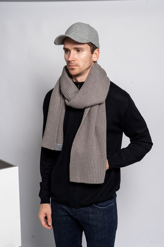 TRUSSARDI Шарф вязаный с шерстью