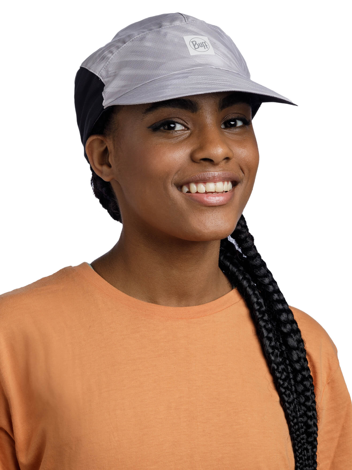 Бейсболка Buff Speed Cap Jaru Light Grey - 4