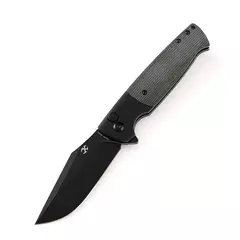 Фото Складной нож Kansept Shikari SBL, сталь 154CM, рукоять микарта, зеленый