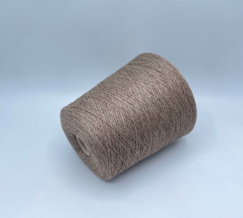 Loro Piana (пр.Италия) art-Academy 2/28 1400м/100гр,50% Кашемир, 50% Шелк, цвет-Светло-коричневый сатин,меланж(807), арт.32902