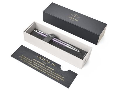 Ручка шариковая Parker IM Premium, Dark Violet CT (1931638)