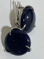 Рапсон (серьги из серебра)
