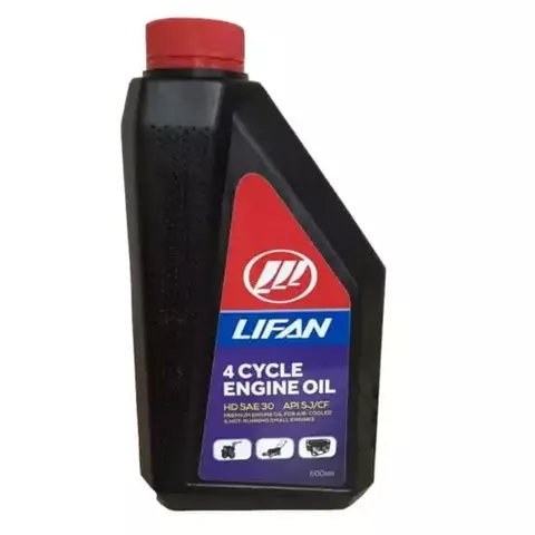 Масло SAE-30 лето Lifan API SJ/CF минеральное, 0,6л в интернет-магазине ЯрТехника