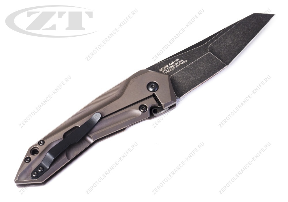 Нож Zero Tolerance 0055BRZ GTC Airborne - фотография 