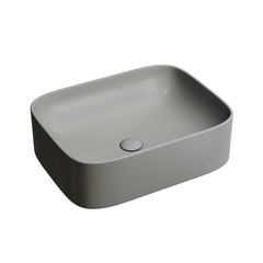 Ceramica Nova Element CN6052MH Умывальник чаша накладная прямоугольная, 50.5x38, цвет: антрацит матовый фото