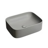 Ceramica Nova Element CN6052MH Умывальник чаша накладная прямоугольная, 50.5x38, цвет: антрацит матовый