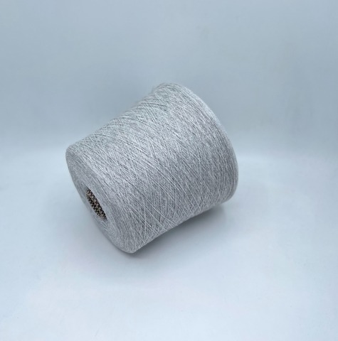 Cariaggi (пр.Италия), art.Cashmere,2/28 1400м/100гр,100%Кашемир, цвет-Серый меланж, арт.30124