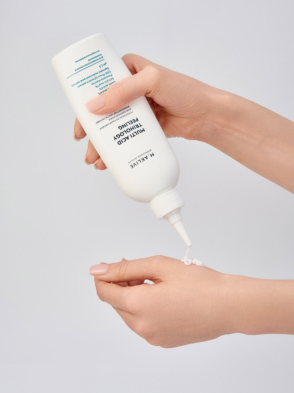 M.Aklive Multi Acid Trihology Peeling Мультикислотный пилинг для кожи головы, 200 мл
