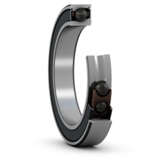 SKF S71911 ACEGA/HCP4A — прецизионный радиально-упорный шарикоподшипник 55×80×13 мм