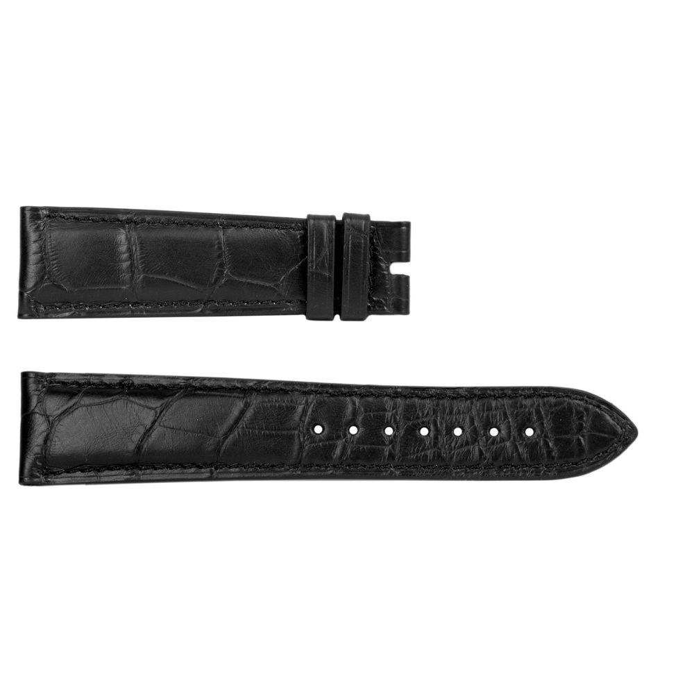 Ремешок для часов Chopard L.U.C Tech Twist 41мм из аллигатора  черный