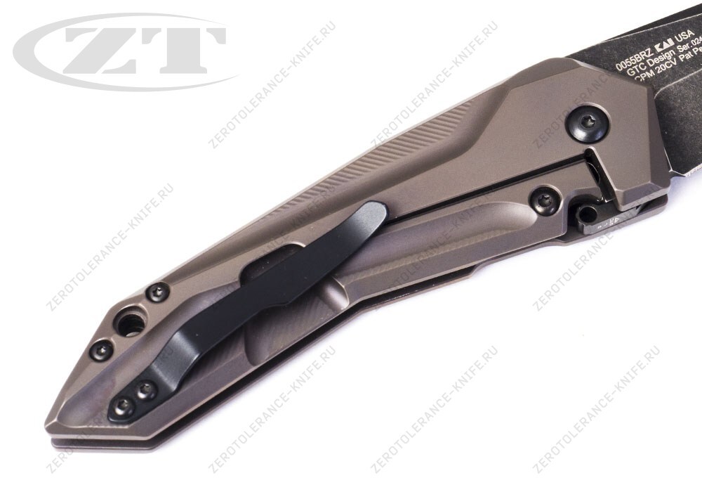 Нож Zero Tolerance 0055BRZ GTC Airborne - фотография 